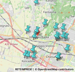 Mappa Via Nona, 25132 Brescia BS, Italia (2.19526)
