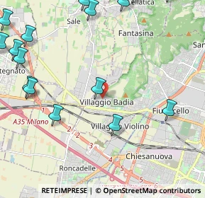 Mappa Via Nona, 25132 Brescia BS, Italia (3.09938)