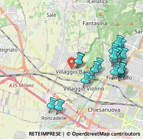 Mappa Via Nona, 25132 Brescia BS, Italia (2.02)