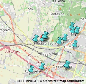 Mappa Via Nona, 25132 Brescia BS, Italia (1.98714)
