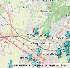 Mappa Via Nona, 25132 Brescia BS, Italia (3.41294)