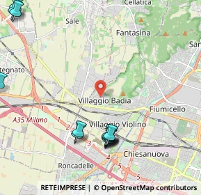 Mappa Via Nona, 25132 Brescia BS, Italia (2.8)