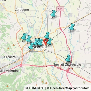 Mappa Via G. Marchi, 36100 Vicenza VI, Italia (3.06385)