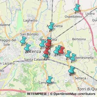 Mappa Via G. Marchi, 36100 Vicenza VI, Italia (1.73765)