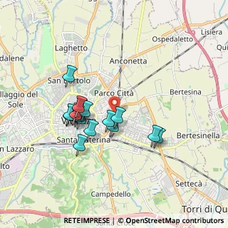 Mappa Via G. Marchi, 36100 Vicenza VI, Italia (1.51333)