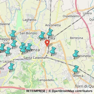 Mappa Via G. Marchi, 36100 Vicenza VI, Italia (2.74786)