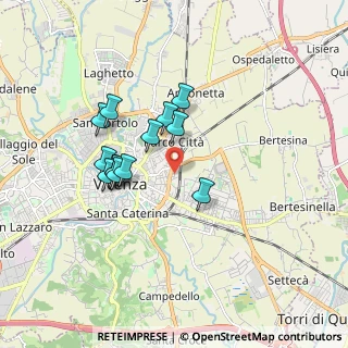 Mappa Via G. Marchi, 36100 Vicenza VI, Italia (1.45692)