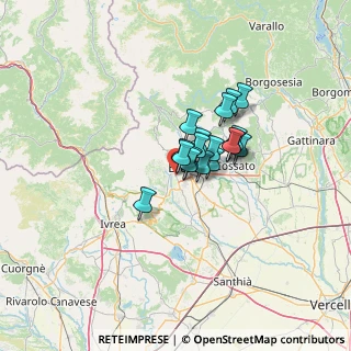 Mappa Via Oremo, 13897 Biella BI, Italia (7.46389)