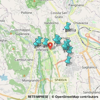 Mappa Via Oremo, 13897 Biella BI, Italia (1.23727)