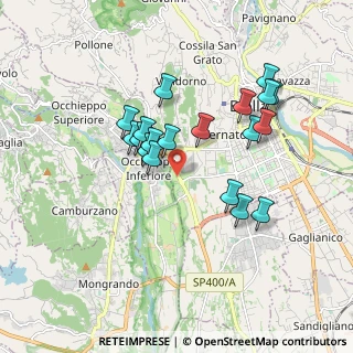 Mappa Via Oremo, 13897 Biella BI, Italia (1.59)