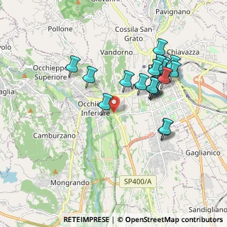 Mappa Via Oremo, 13897 Biella BI, Italia (1.77105)