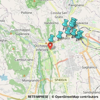 Mappa Via Oremo, 13897 Biella BI, Italia (2.03273)
