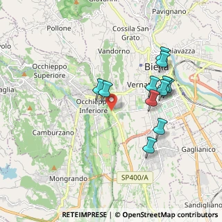 Mappa Via Oremo, 13897 Biella BI, Italia (1.75727)