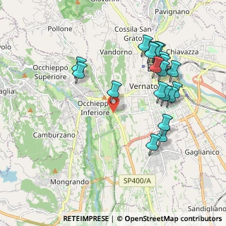 Mappa Via Oremo, 13897 Biella BI, Italia (2.0435)
