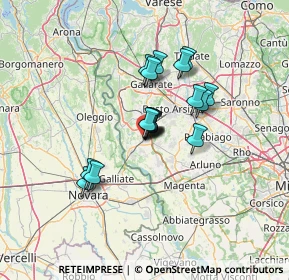 Mappa Corso S. Rocco, 20022 Castano Primo MI, Italia (9.14278)