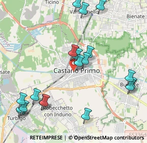 Mappa Corso S. Rocco, 20022 Castano Primo MI, Italia (2.3445)