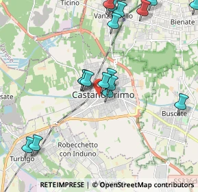 Mappa Corso S. Rocco, 20022 Castano Primo MI, Italia (2.532)