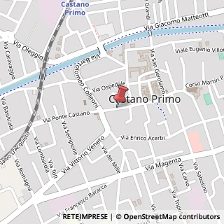 Mappa Corso San Rocco, 25/27, 20022 Castano Primo, Milano (Lombardia)