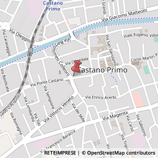 Mappa Corso San Rocco, 50, 20022 Castano Primo, Milano (Lombardia)