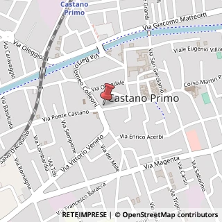 Mappa Corso San Rocco, 46, 20022 Castano Primo, Milano (Lombardia)