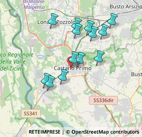 Mappa Corso S. Rocco, 20022 Castano Primo MI, Italia (3.31308)