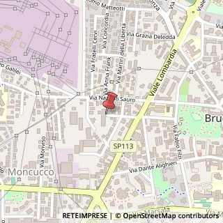 Mappa Via San Giuseppe, 21, 20861 Cernusco sul Naviglio, Milano (Lombardia)