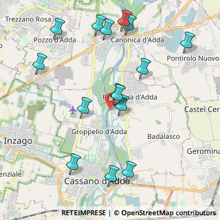 Mappa Via Angelo Reseghetti, 24045 Fara Gera D'Adda BG, Italia (2.306)