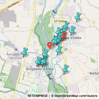 Mappa Via Angelo Reseghetti, 24045 Fara Gera D'Adda BG, Italia (0.7575)
