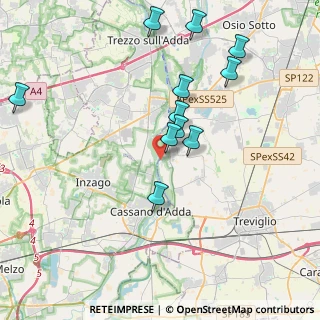 Mappa Via Angelo Reseghetti, 24045 Fara Gera D'Adda BG, Italia (3.93)