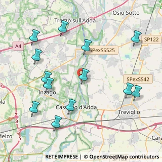Mappa Via Angelo Reseghetti, 24045 Fara Gera D'Adda BG, Italia (4.76462)