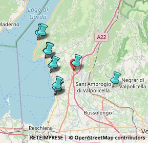 Mappa Localita' Canove, 37010 Affi VR, Italia (6.52933)