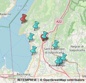 Mappa Localita' Canove, 37010 Affi VR, Italia (6.61)