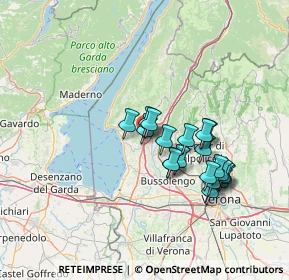 Mappa Localita' Canove, 37010 Affi VR, Italia (11.8635)