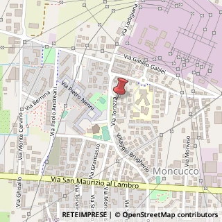 Mappa Via Torazza, 57, 20861 Brugherio, Monza e Brianza (Lombardia)