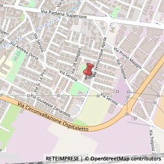 Mappa Via II Giugno, 58, 25035 Ospitaletto, Brescia (Lombardia)