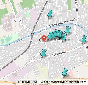 Mappa Piazza Dante, 20022 Castano Primo MI, Italia (0.42)