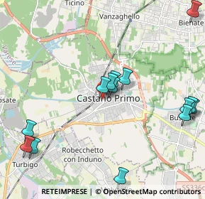 Mappa Piazza Dante, 20022 Castano Primo MI, Italia (2.36214)