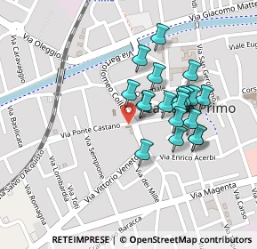 Mappa Piazza Dante, 20022 Castano Primo MI, Italia (0.1855)