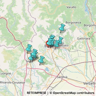 Mappa Via Felice Piacenza, 13900 Biella BI, Italia (9.24462)