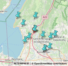 Mappa SP 29 di San Pieretto, 37010 Affi VR (6.55231)