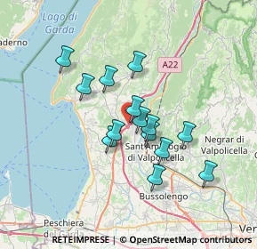 Mappa SP 29 di San Pieretto, 37010 Affi VR (5.48214)