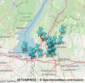 Mappa SP 29 di San Pieretto, 37010 Affi VR (10.54)