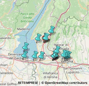 Mappa SP 29 di San Pieretto, 37010 Affi VR (12.141)