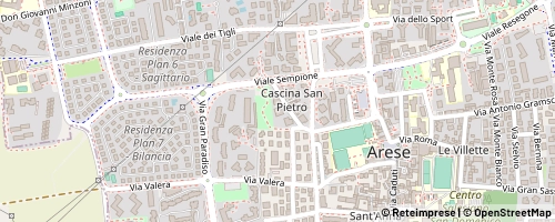 Mappa Arese