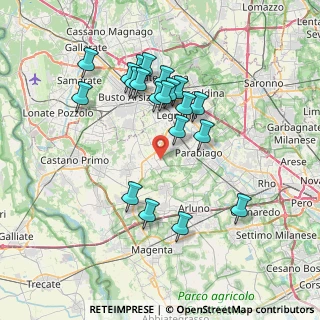 Mappa Via Carlo Cattaneo, 20020 Busto Garolfo MI, Italia (6.974)