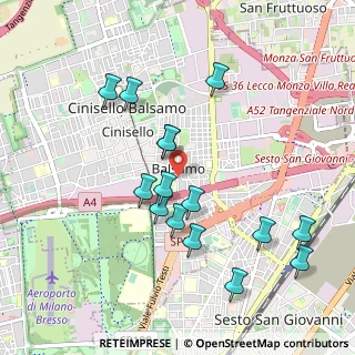 Mappa Via San Martino, 20092 Cinisello Balsamo MI, Italia (0.952)