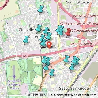 Mappa Via San Martino, 20092 Cinisello Balsamo MI, Italia (0.8695)