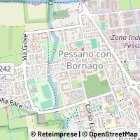 지도 Pessano con Bornago