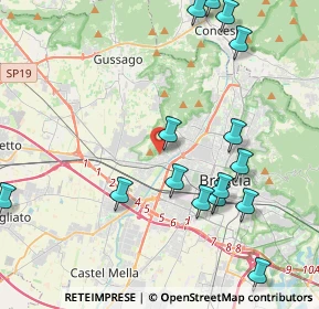 Mappa Via Cucca, 25127 Brescia BS, Italia (5.09313)