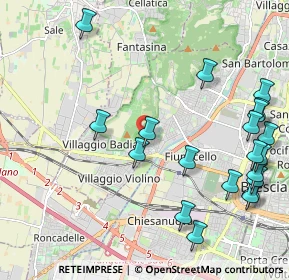 Mappa Via Cucca, 25127 Brescia BS, Italia (2.5825)